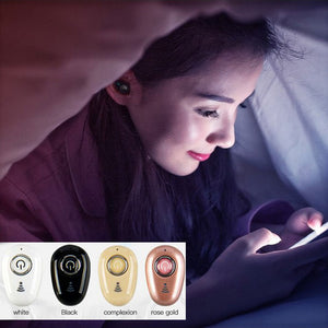 S650 Mini Bluetooth Earphone Wireless In-Ear Invisible Auriculares Earbuds Handsfree Headset Stereo with Mic for All Smart Phone