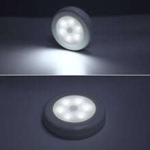 Load image into Gallery viewer, 3pcs 6 led Night Light Magnetic Wireless Detector Light Wall Lamp Infrared PIR Motion Sensor Light Auto On/Off for Cabinet Stair