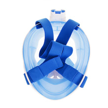 Load image into Gallery viewer, Full Face Diving Mask Anti-Fog Snorkeling Mask Underwater Scuba Swimming Mask Glasses Snorkel Dive Equipment for Adult Kid