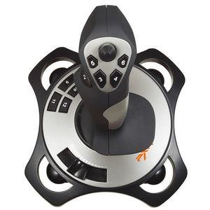 PXN PRO 2113 4 Axles Fixed Reliable Flying Game Rocker Joystick Simulator Professional Gaming Controller with Keyboard Mapping