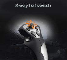 Load image into Gallery viewer, PXN PRO 2113 4 Axles Fixed Reliable Flying Game Rocker Joystick Simulator Professional Gaming Controller with Keyboard Mapping