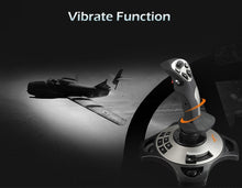 Load image into Gallery viewer, PXN PRO 2113 4 Axles Fixed Reliable Flying Game Rocker Joystick Simulator Professional Gaming Controller with Keyboard Mapping