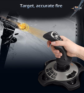 PXN PRO 2113 4 Axles Fixed Reliable Flying Game Rocker Joystick Simulator Professional Gaming Controller with Keyboard Mapping