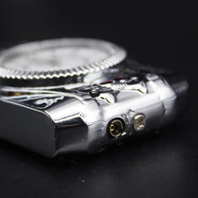 Load image into Gallery viewer, Luxurious Gold Watch Jet Lighter Torch Turbo Gas Lighter Windproof Cigar Cigarette Metal Lighter Led Inflated Gasoline Butane