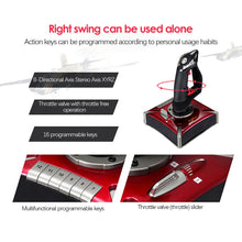 Load image into Gallery viewer, PXN-2119II Flight Stick Joystick USB Simulator Gamepad Gaming Controller fr PC