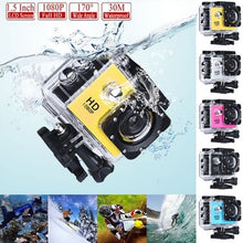 Load image into Gallery viewer, Video Recorder Mini HD 1080p 30FPS Mini Camera 4K 2.0 Screen Mini Helmet 30m Waterproof Sports DV Micro Camera Mini Camcorder
