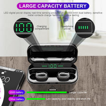 Load image into Gallery viewer, TWS IPX7 Waterproof 3500mAh Mini wireless Bluetooth 5.0 Sport Earphone MIC Earbuds For Iphone Samsung Xiaomi Huawei 7 8 6 X XR