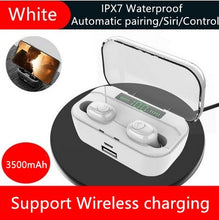 Load image into Gallery viewer, TWS IPX7 Waterproof 3500mAh Mini wireless Bluetooth 5.0 Sport Earphone MIC Earbuds For Iphone Samsung Xiaomi Huawei 7 8 6 X XR