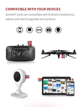 Load image into Gallery viewer, Sandisk Micro SD Card 256G 200GB 128GB 64GB 100MB/S Memory card SD/TF Flash Card Class10 32GB 16GB microSD for Tablet/smartphone