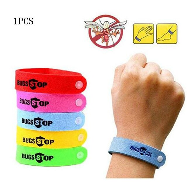 10PCS Anti Mosquito Wristband Mosquito killer Eco Friendly Insect Bugs Repellent Bracelet Safe For Kids Home Outdoor Pest Reject