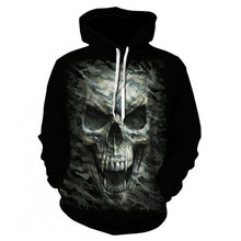 Load image into Gallery viewer, Skull  3D Print Sweatshirt Hoodies Men and women Hip Hop Funny Autumn Streetwear Hoodies Sweatshirt For Couples Clothes