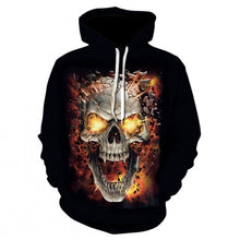 Load image into Gallery viewer, Skull  3D Print Sweatshirt Hoodies Men and women Hip Hop Funny Autumn Streetwear Hoodies Sweatshirt For Couples Clothes