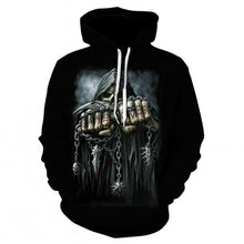 Load image into Gallery viewer, Skull  3D Print Sweatshirt Hoodies Men and women Hip Hop Funny Autumn Streetwear Hoodies Sweatshirt For Couples Clothes