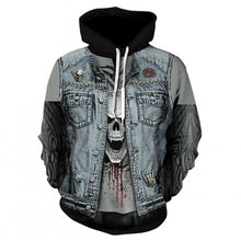 Load image into Gallery viewer, Skull  3D Print Sweatshirt Hoodies Men and women Hip Hop Funny Autumn Streetwear Hoodies Sweatshirt For Couples Clothes