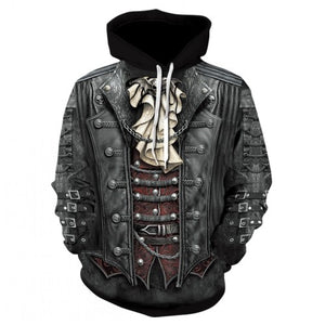 Skull  3D Print Sweatshirt Hoodies Men and women Hip Hop Funny Autumn Streetwear Hoodies Sweatshirt For Couples Clothes