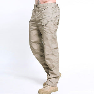 New Mens Tactical Pants Multiple Pocket Elasticity Military Urban Commuter Tacitcal Trousers Men Slim Fat Cargo Pant 6XL