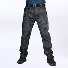 Load image into Gallery viewer, New Mens Tactical Pants Multiple Pocket Elasticity Military Urban Commuter Tacitcal Trousers Men Slim Fat Cargo Pant 6XL