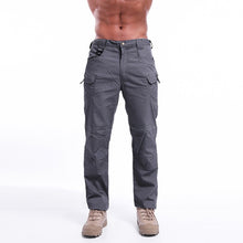 Load image into Gallery viewer, New Mens Tactical Pants Multiple Pocket Elasticity Military Urban Commuter Tacitcal Trousers Men Slim Fat Cargo Pant 6XL
