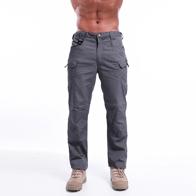 New Mens Tactical Pants Multiple Pocket Elasticity Military Urban Commuter Tacitcal Trousers Men Slim Fat Cargo Pant 6XL