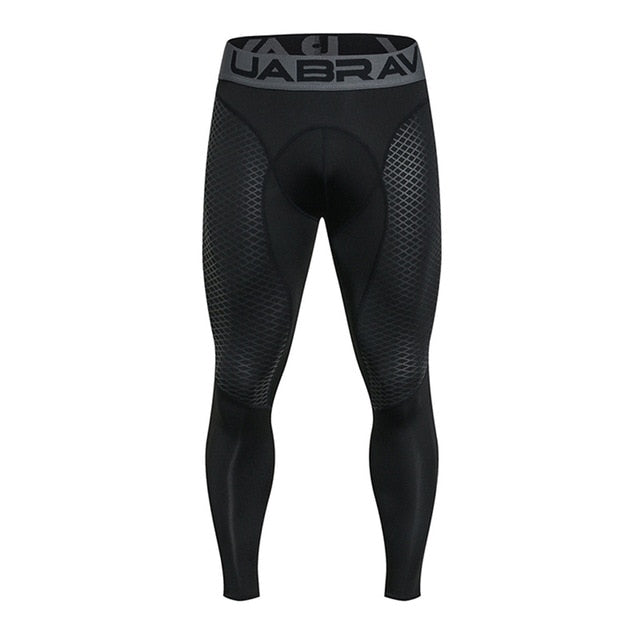 2019 Brand Compression Pant Snake Scale Print Quick Drying Men Sports Tights Sports Leggings Gyms Jogging Elastic Yoga Clothing