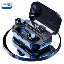 Load image into Gallery viewer, TWS-G02 IPX7 Bluetooth V5.0 Stereo Wireless Headphone HIFI Sound Music Sport Microphone Headset For Xiaomi Huawei Samsung Iphone
