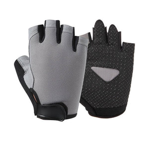 Spring Half Finger Outdoor Sports Riding Men Women Fitness Gloves Non-slip Fingerless Breathable Protective Sunscreen Gloves