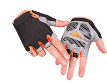 Load image into Gallery viewer, Spring Half Finger Outdoor Sports Riding Men Women Fitness Gloves Non-slip Fingerless Breathable Protective Sunscreen Gloves