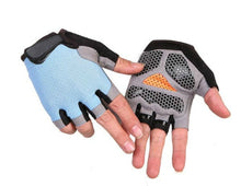 Load image into Gallery viewer, Spring Half Finger Outdoor Sports Riding Men Women Fitness Gloves Non-slip Fingerless Breathable Protective Sunscreen Gloves
