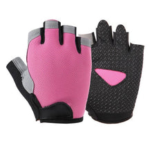 Load image into Gallery viewer, Spring Half Finger Outdoor Sports Riding Men Women Fitness Gloves Non-slip Fingerless Breathable Protective Sunscreen Gloves