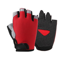 Load image into Gallery viewer, Spring Half Finger Outdoor Sports Riding Men Women Fitness Gloves Non-slip Fingerless Breathable Protective Sunscreen Gloves