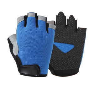 Spring Half Finger Outdoor Sports Riding Men Women Fitness Gloves Non-slip Fingerless Breathable Protective Sunscreen Gloves