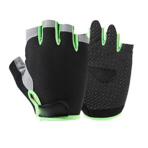 Spring Half Finger Outdoor Sports Riding Men Women Fitness Gloves Non-slip Fingerless Breathable Protective Sunscreen Gloves