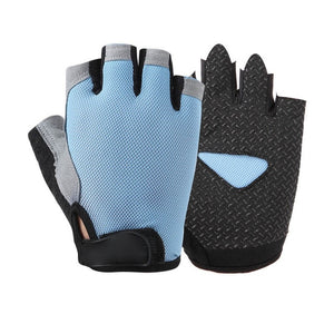 Spring Half Finger Outdoor Sports Riding Men Women Fitness Gloves Non-slip Fingerless Breathable Protective Sunscreen Gloves