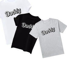 Load image into Gallery viewer, 1PCS clothing short sleeve Print New women Cotton tshirt Letter Daddy Daddy Letter Print T-shirt  Stylish Simplicity
