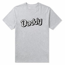 Load image into Gallery viewer, 1PCS clothing short sleeve Print New women Cotton tshirt Letter Daddy Daddy Letter Print T-shirt  Stylish Simplicity