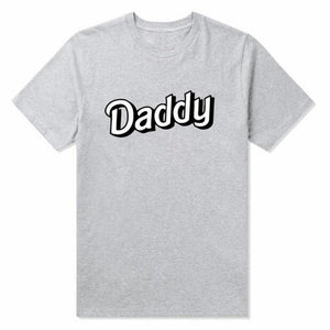 1PCS clothing short sleeve Print New women Cotton tshirt Letter Daddy Daddy Letter Print T-shirt  Stylish Simplicity