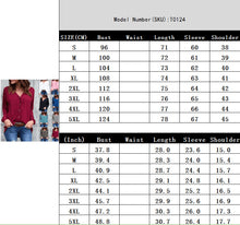 Load image into Gallery viewer, T shirt women 2020 fashion summer V-neck Pleated Button Long Sleeve Loose T-Shirt cheap tshirt vestidos dropshipping KF18081