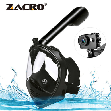 Full Face Diving Mask Anti-Fog Snorkeling Mask Underwater Scuba Swimming Mask Glasses Snorkel Dive Equipment for Adult Kid