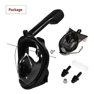 Full Face Diving Mask Anti-Fog Snorkeling Mask Underwater Scuba Swimming Mask Glasses Snorkel Dive Equipment for Adult Kid