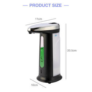 400ML Automatic Liquid Soap Dispenser Smart Sensor soap dispensador Touchless ABS soap Dispenser for Kitchen Bathroom